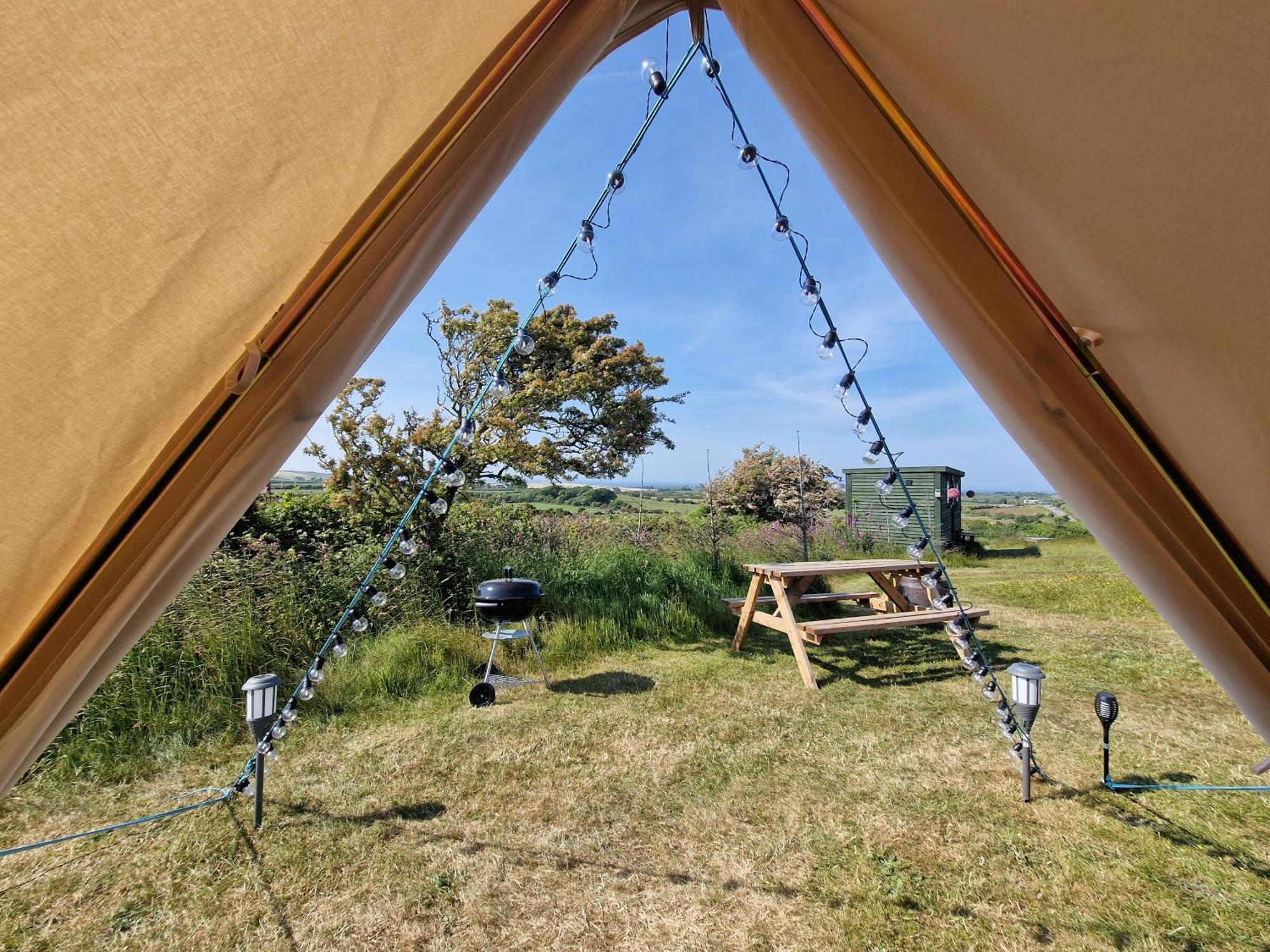 Beautiful 1-Bed Bell Tent In Holyhead Luaran gambar